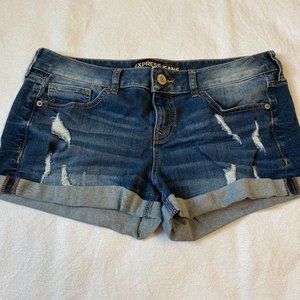 Express Jean Shorts Size 8